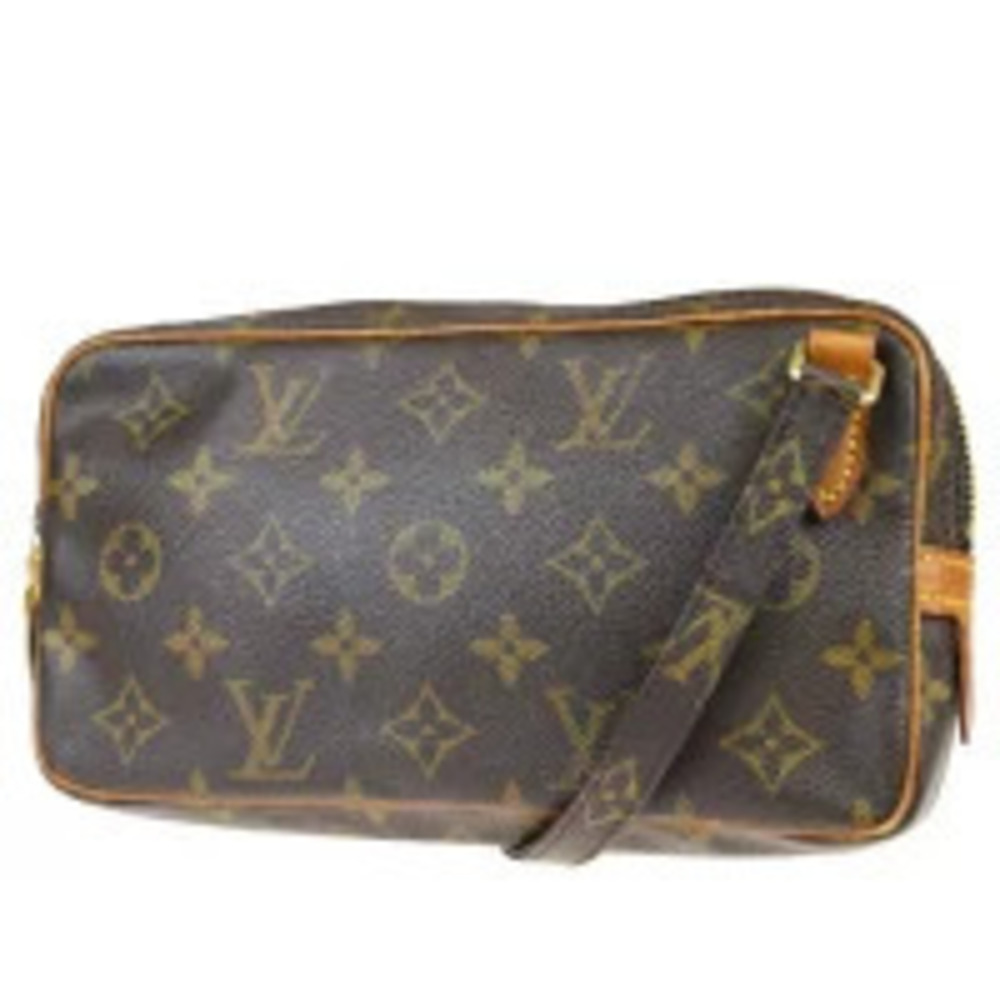 Louis Vuitton Pochette Marly Bandouliere Shoulder Bag Monogram Leather